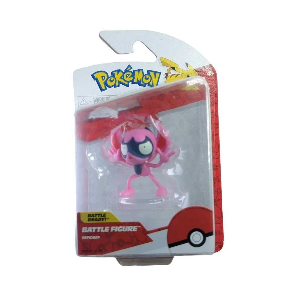 Impidimp Action Figure Pokemon Jazwares PKW4341 Pink Battle Figure Display - Picture 1 of 7